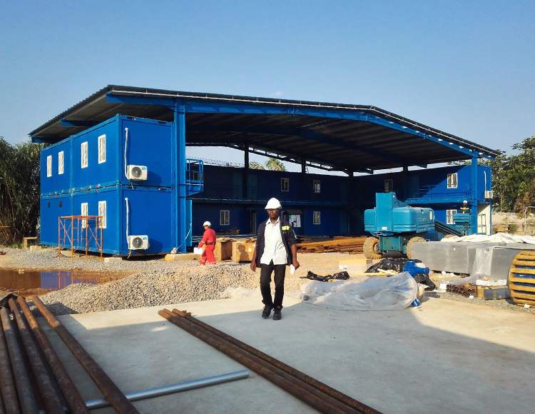 Container House Office in Ghana